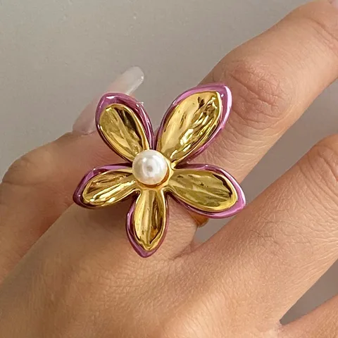 Bague "Pinky perla"