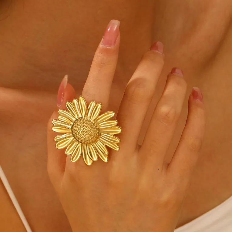 Bague "Tournesol"
