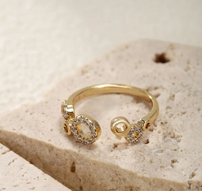 Bague d'orteil "géométrique"